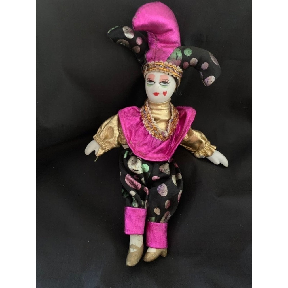 Collectable Pierrot Clown Doll‎